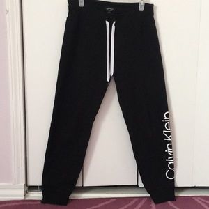 Calvin Klein black sweatpants